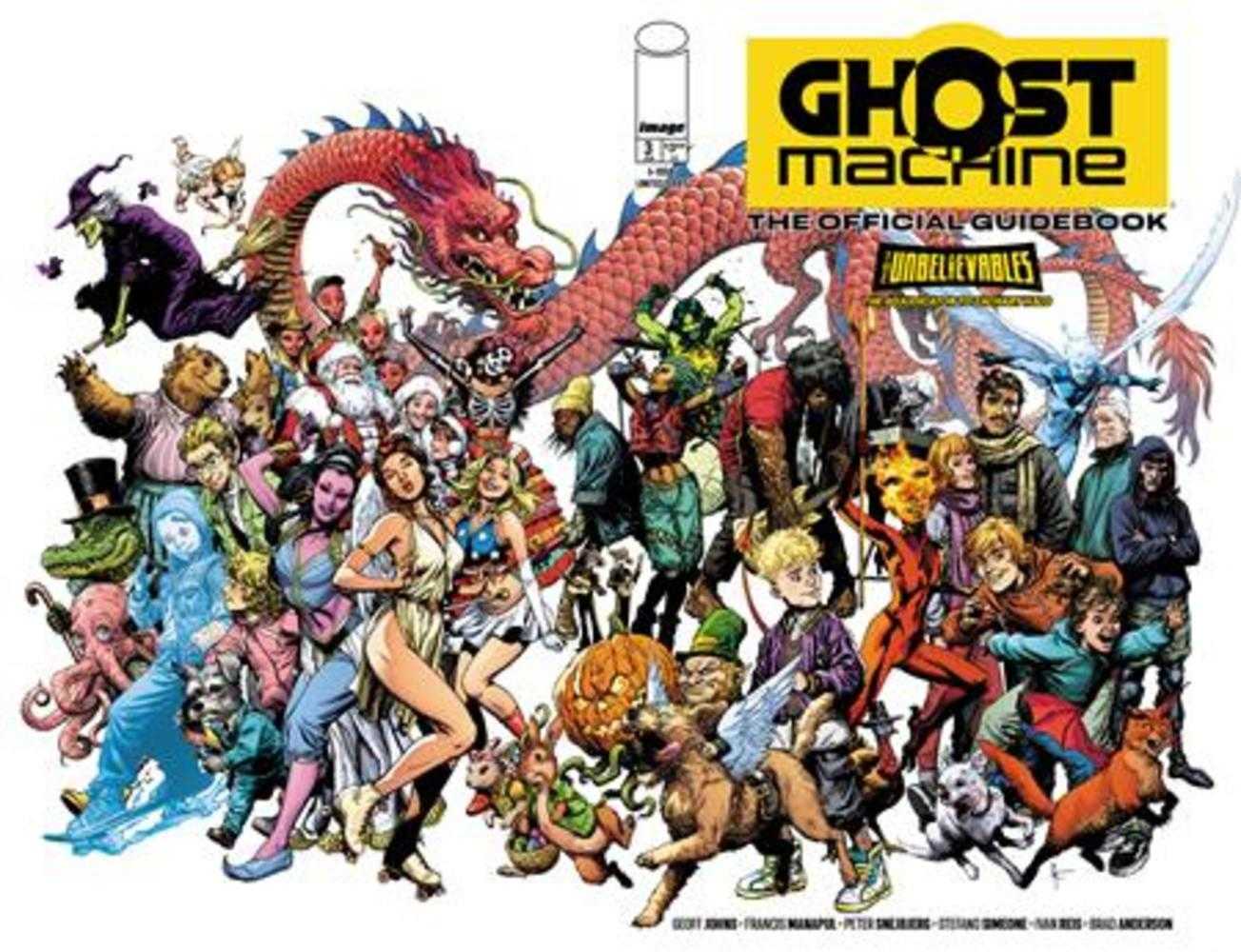 GHOST MACHINE THE OFFICIAL GUIDEBOOK #3 COVER A GARY FRANK & BRAD ANDERSON WRAPAROUND VARIANT