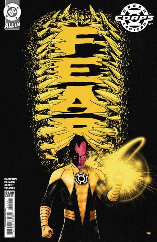 GREEN LANTERN CORPS #17 COVER B JORGE FORNES CARD STOCK VARIANT (DC 2026) Comic
