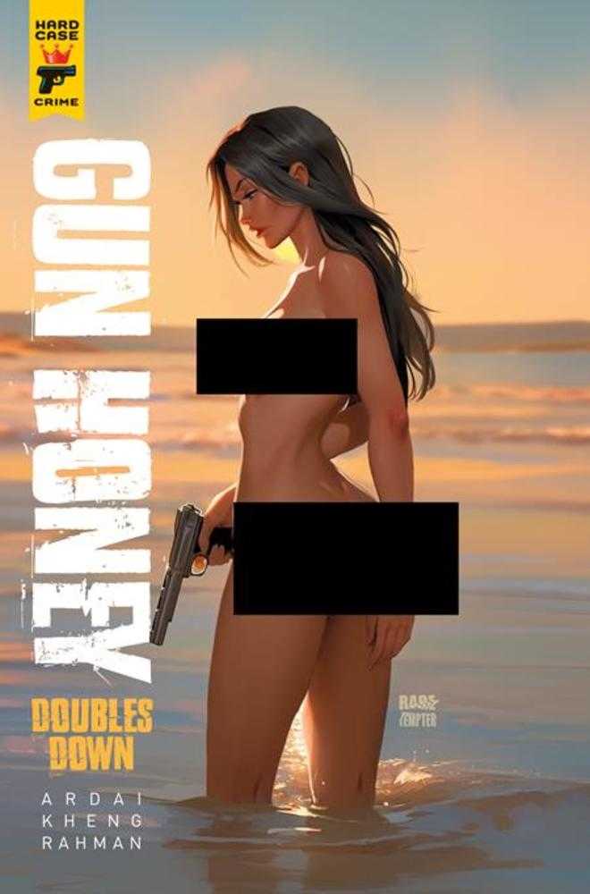 GUN HONEY DOUBLES DOWN #1 COVER E RARE TEMPTER WRAPAROUND NUDE BAGGED VARIANT