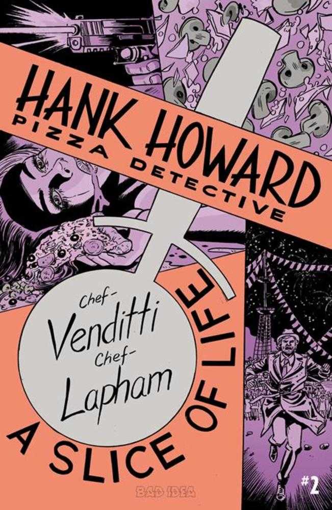 HANK HOWARD PIZZA DETECTIVE A SLICE OF LIFE #2 COVER A DAVID LAPHAM (2026) Comic
