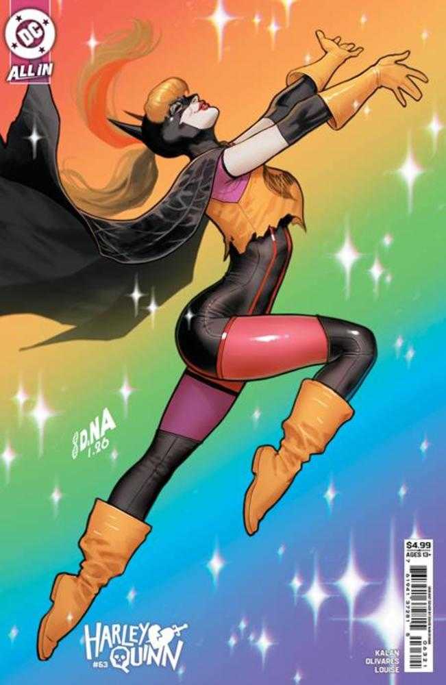 HARLEY QUINN #63 COVER B DAVID NAKAYAMA CARD STOCK VARIANT