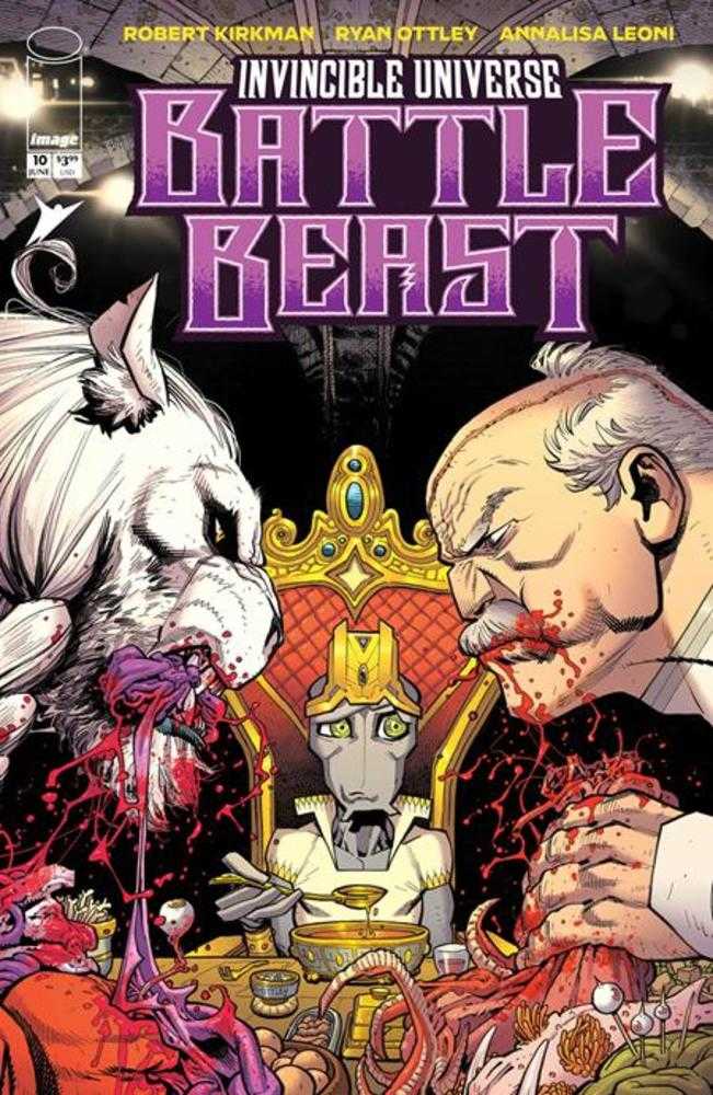INVINCIBLE UNIVERSE BATTLE BEAST #10 COVER A RYAN OTTLEY & ANNALISA LEONI