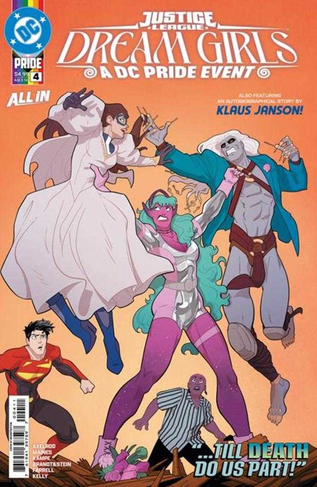 JUSTICE LEAGUE DREAM GIRLS A DC PRIDE EVENT #4 COVER A BRANDT&STEIN