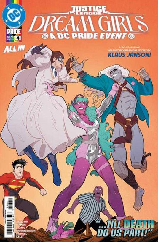 JUSTICE LEAGUE DREAM GIRLS A DC PRIDE EVENT #4 COVER A BRANDT&STEIN