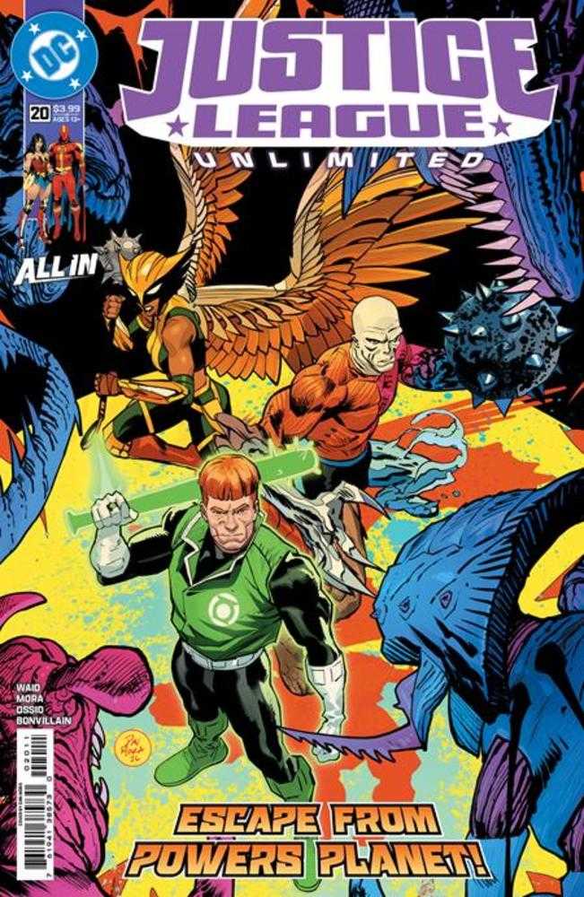 JUSTICE LEAGUE UNLIMITED #20 COVER A DAN MORA