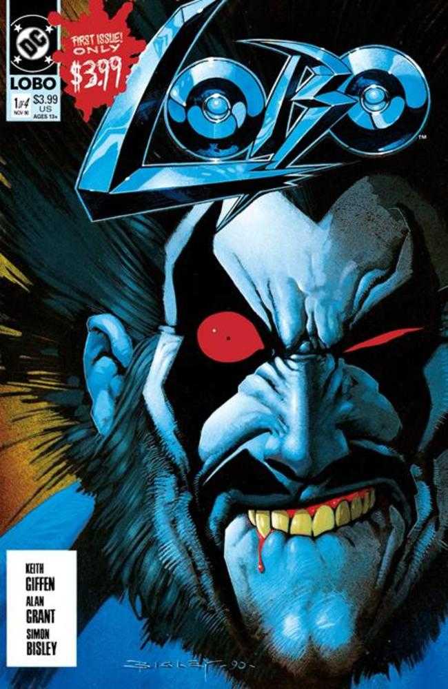 LOBO #1 FACSIMILE EDITION COVER A SIMON BISLEY (DC 2026) 1st Print Comic