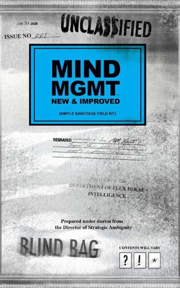 MIND MGMT NEW & IMPROVED #1 COVER C BLIND BAG VARIANT
