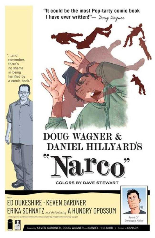 NARCO #4 COVER B DANIEL HILLYARD & DAVE STEWART HITCHCOCK HOMAGE VARIANT