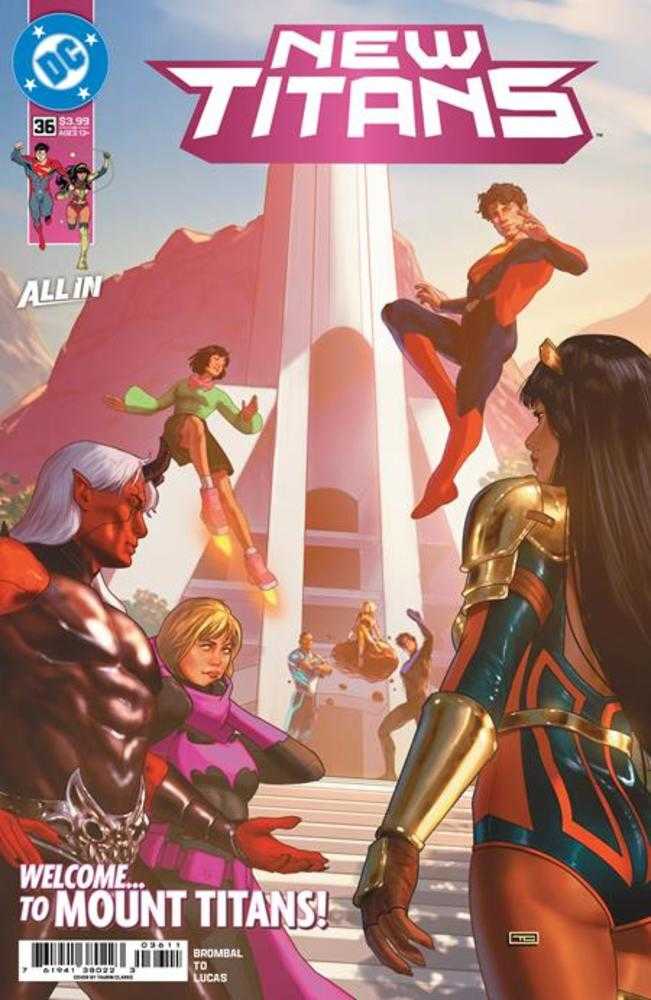 NEW TITANS #36 COVER A TAURIN CLARKE (DC 2026) 1st Print Comic