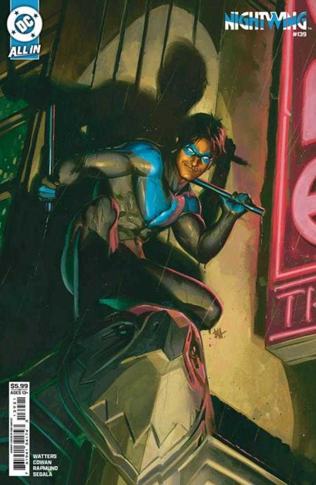 NIGHTWING #139 COVER B BEN HARVEY CARD STOCK VARIANT (DC 2026) 1st Print Comic