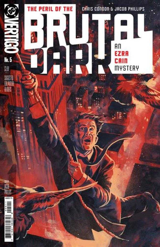 THE PERIL OF THE BRUTAL DARK AN EZRA CAIN MYSTERY #5 COVER A JACOB PHILLIPS (MATURE)