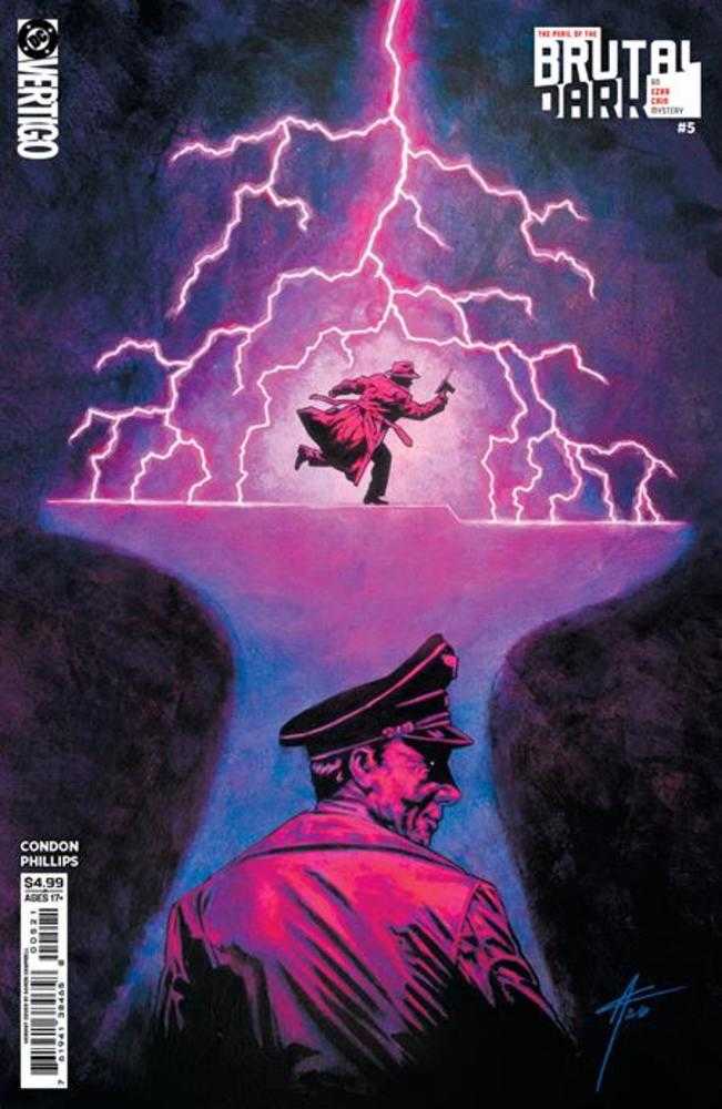 THE PERIL OF THE BRUTAL DARK AN EZRA CAIN MYSTERY #5 COVER B AARON CAMPBELL CARD STOCK VARIANT (MATURE)