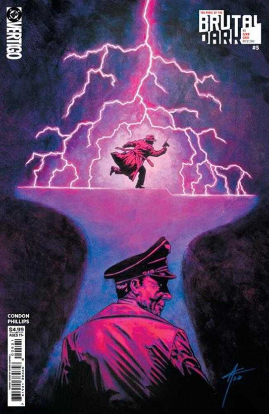 THE PERIL OF THE BRUTAL DARK AN EZRA CAIN MYSTERY #5 COVER B AARON CAMPBELL CARD STOCK VARIANT (MATURE)