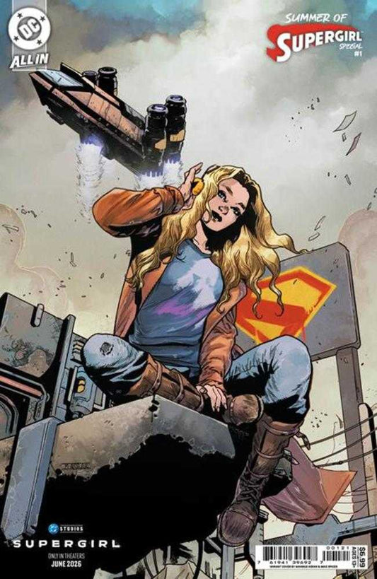 SUMMER OF SUPERGIRL SPECIAL #1 (ONE SHOT) COVER D MAHMUD ASRAR SUPERGIRL MOVIE CARD STOCK VARIANT
