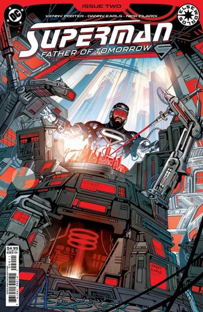 SUPERMAN FATHER OF TOMORROW #2 COVER A DANNY EARLS