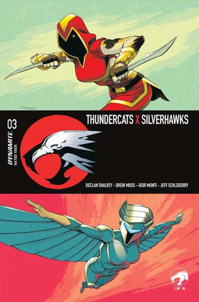 THUNDERCATS X SILVERHAWKS #3 COVER A DECLAN SHALVEY (2026) Comic