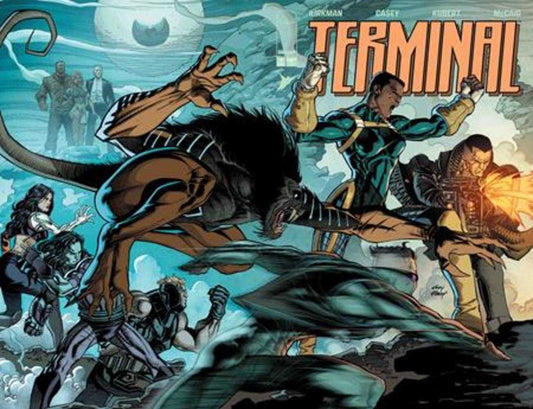 TERMINAL #1 COVER M ANDY KUBERT & DAVE MCCAIG CONNECTING WRAPAROUND CHROMIUM VAR
