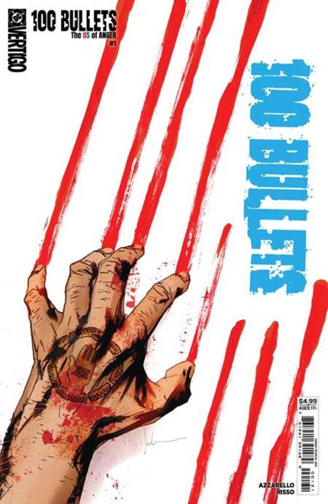 100 BULLETS THE US OF ANGER #1 COVER C JOCK CARD STOCK VARIANT (MATURE) Comic