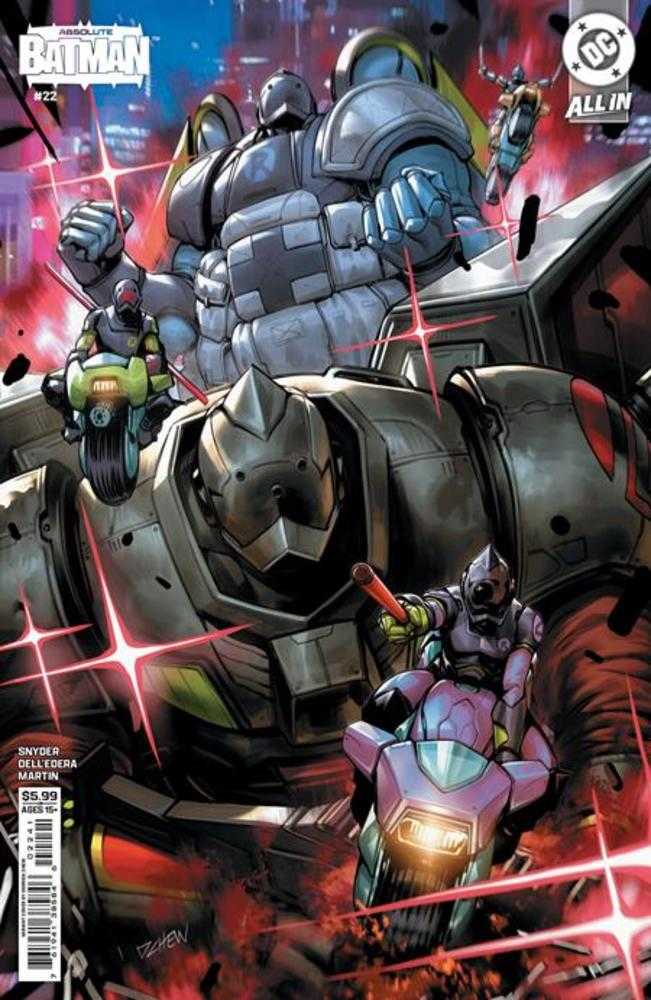 ABSOLUTE BATMAN #22 COVER D DERRICK CHEW CARD STOCK VARIANT (DC 2026) Comic