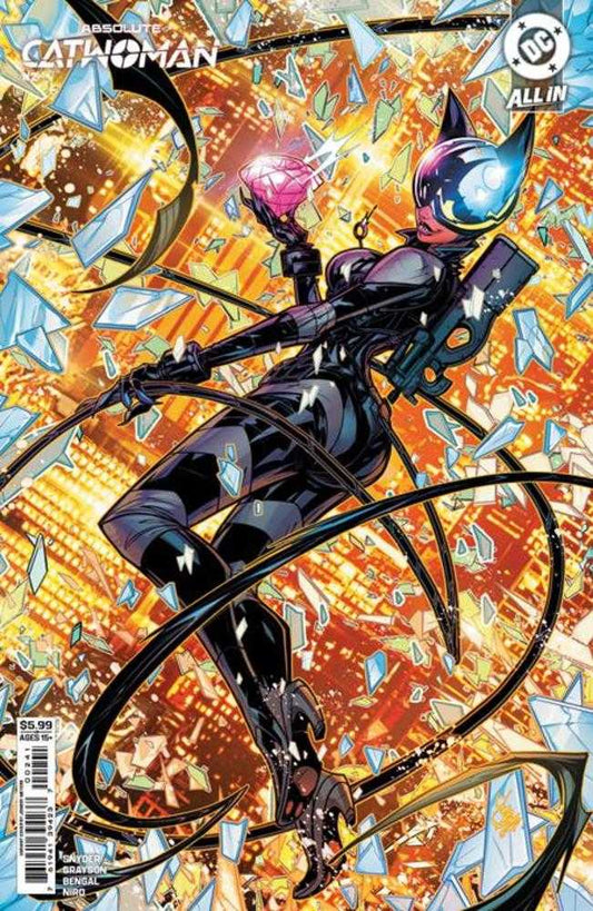 ABSOLUTE CATWOMAN #2 COVER D JONBOY MEYERS CARD STOCK VARIANT (DC 2026) Comic