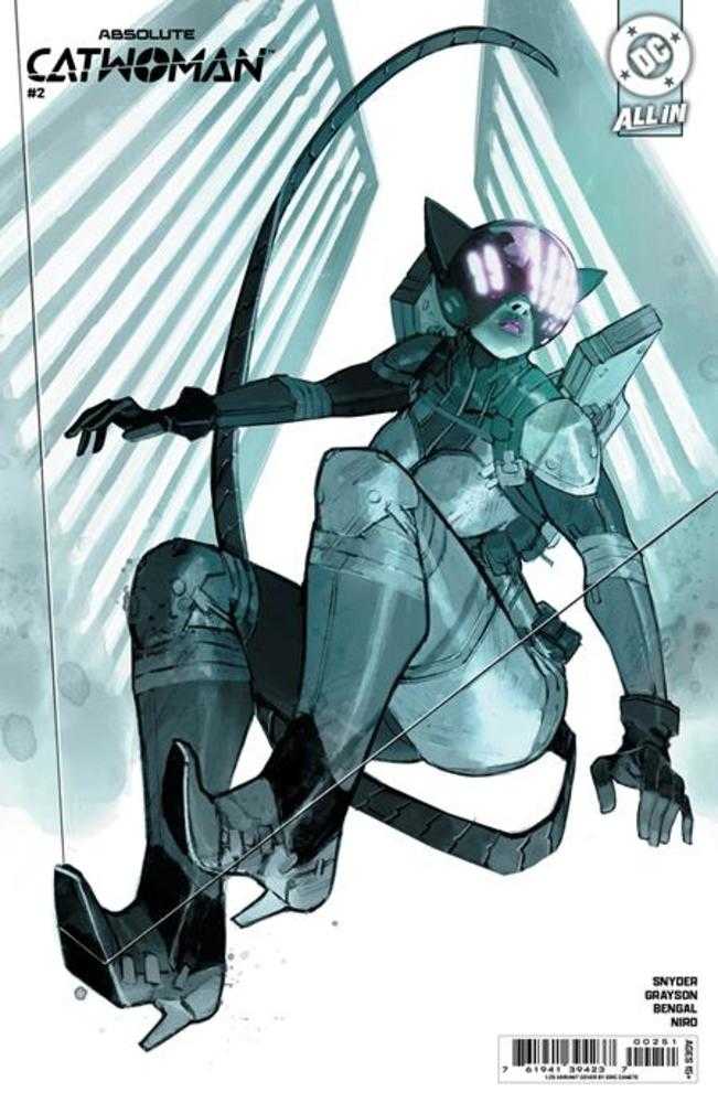 ABSOLUTE CATWOMAN #2 COVER E 1:25 ERIC CANETE CARD STOCK VARIANT (2026) Comic