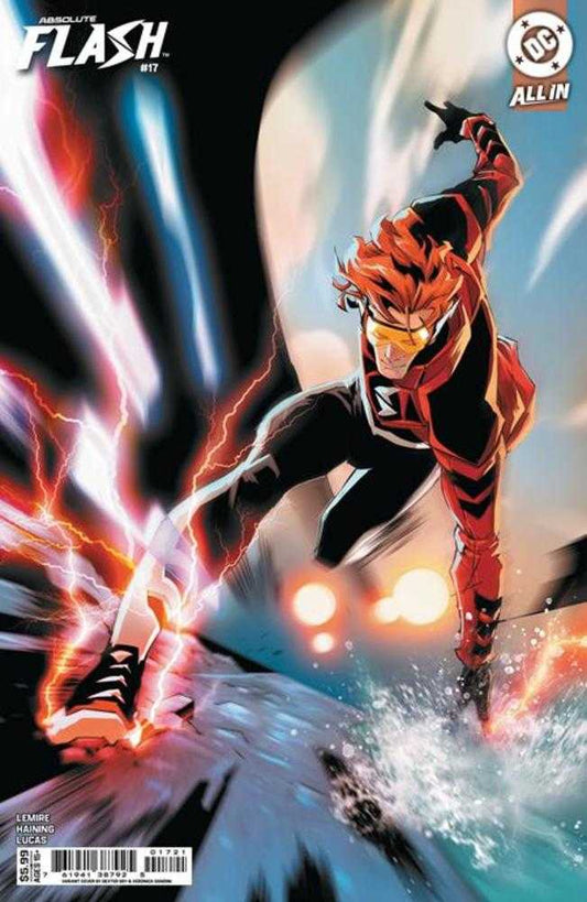 ABSOLUTE FLASH #17 COVER B DEXTER SOY CARD STOCK VARIANT (DC 2026) Comic