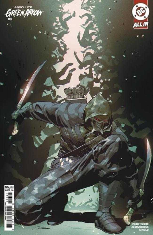 ABSOLUTE GREEN ARROW #3 COVER B GERALD PAREL CARD STOCK VARIANT (DC 2026) Comic