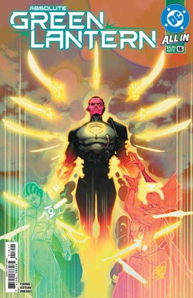 ABSOLUTE GREEN LANTERN #16 COVER A JAHNOY LINDSAY (DC 2026) 1st Print Comic