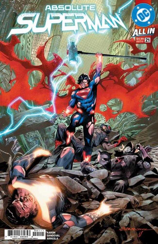 ABSOLUTE SUPERMAN #21 COVER A RAFA SANDOVAL (DC 2026) 1st Print Comic