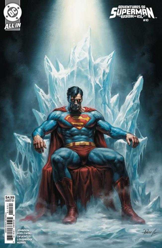 ADVENTURES OF SUPERMAN BOOK OF EL #10 COVER B LUCIO PARRILLO CARD STOCK VARIANT