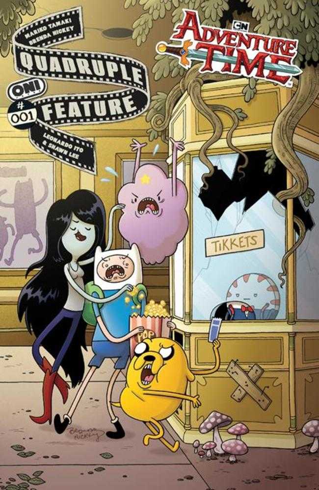 ADVENTURE TIME QUADRUPLE FEATURE #1 COVER A BRENDA HICKEY (Oni Press 2026) Comic