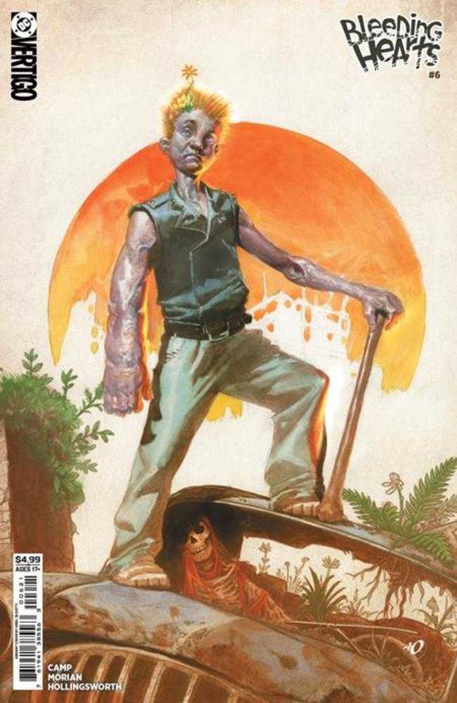 BLEEDING HEARTS #6 COVER B ARIEL OLIVETTI CARD STOCK VARIANT (MATURE) Comic