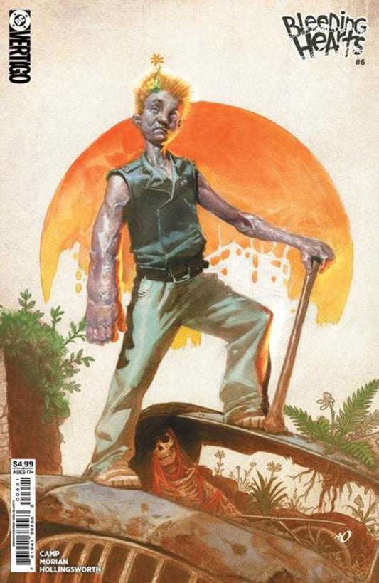 BLEEDING HEARTS #6 COVER B ARIEL OLIVETTI CARD STOCK VARIANT (MATURE) Comic