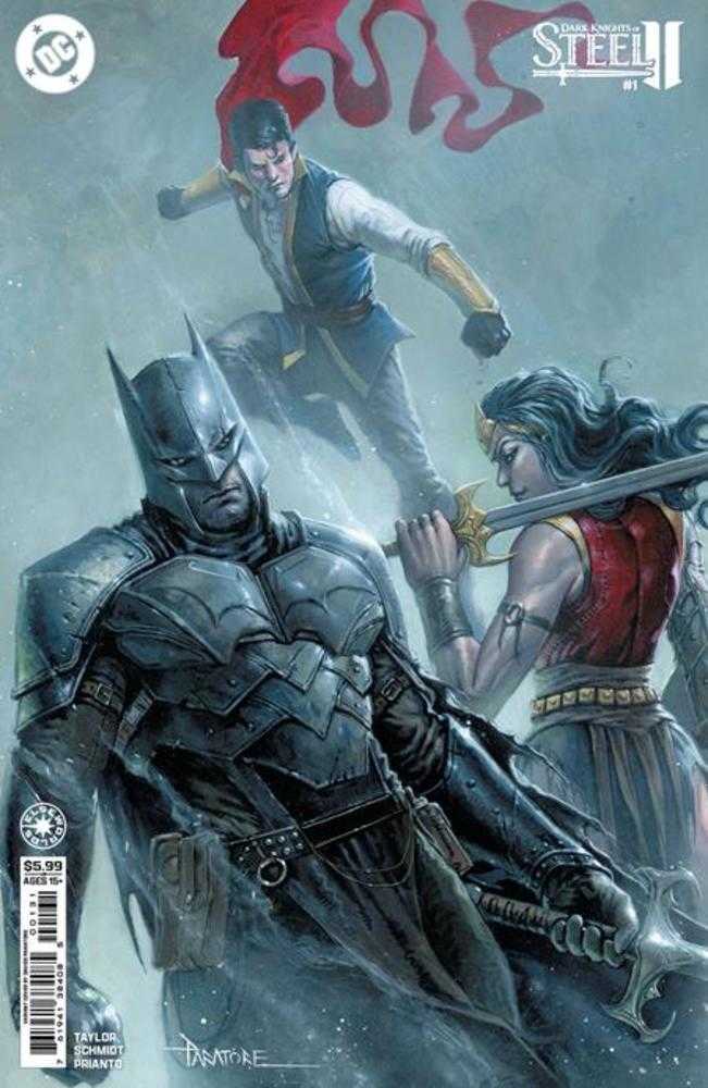 DARK KNIGHTS OF STEEL II #1 COVER C DAVIDE PARATORE CARD STOCK VARIANT