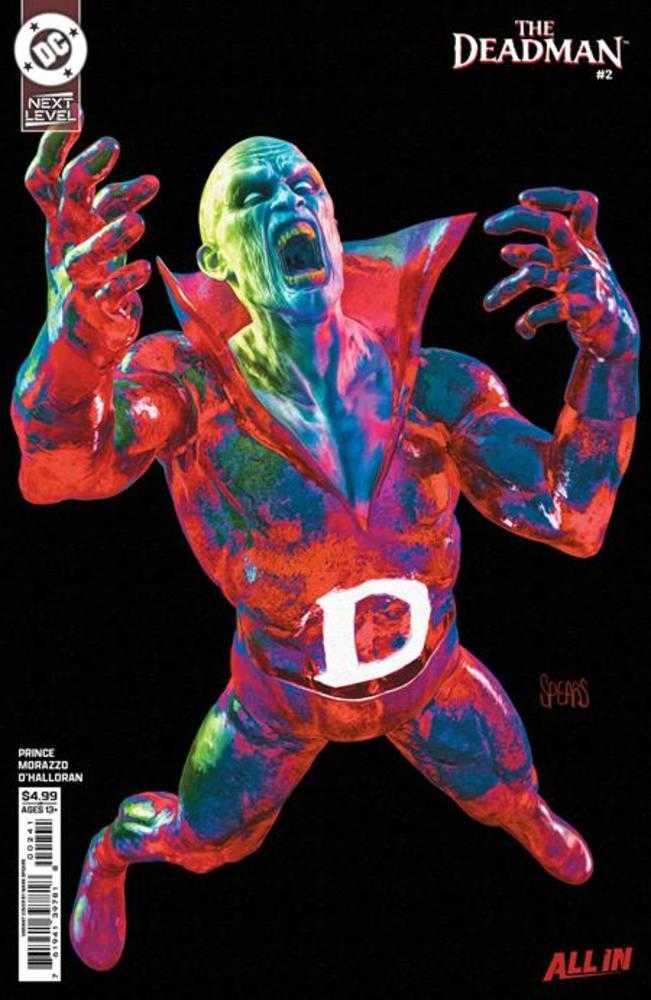 DEADMAN #2 COVER D MARK SPEARS CARD STOCK VARIANT (DC 2026) 1st Print Comic