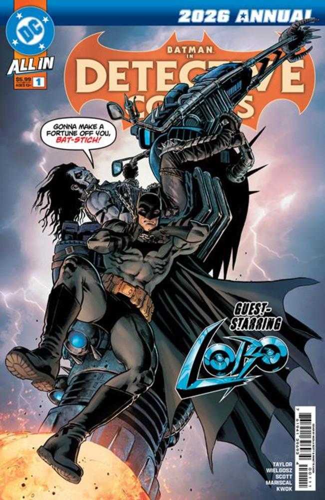 DETECTIVE COMICS 2026 ANNUAL #1 (ONE SHOT) COVER A NICOLA SCOTT (DC 2026) Comic