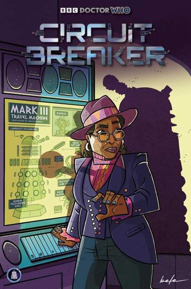 DOCTOR WHO CIRCUIT BREAKER #1 COVER C ROBERT SIENICKI CARDSTOCK VARIANT