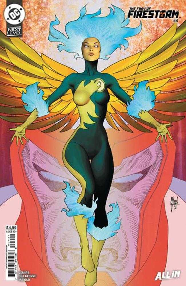 FURY OF FIRESTORM #4 COVER B GUILLEM MARCH CARD STOCK VARIANT (DC 2026) Comic