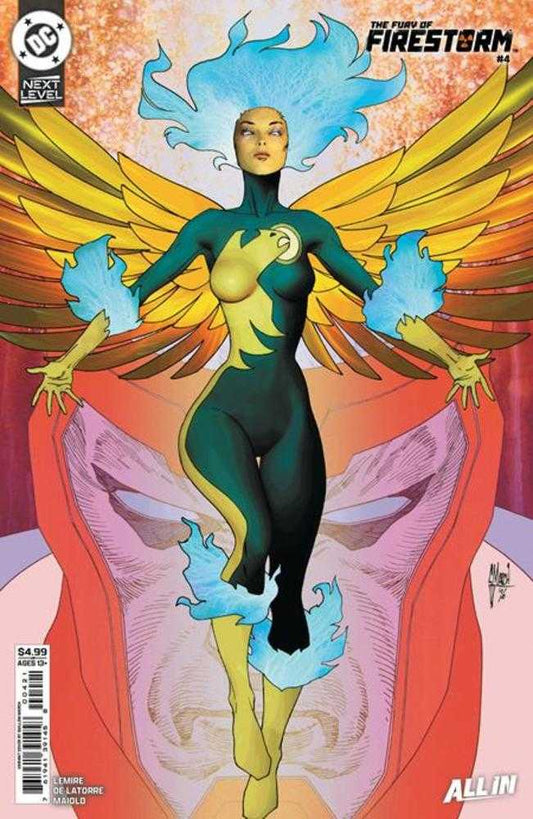 FURY OF FIRESTORM #4 COVER B GUILLEM MARCH CARD STOCK VARIANT (DC 2026) Comic
