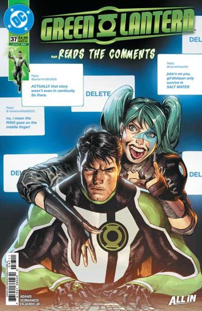 GREEN LANTERN #37 COVER A EDDY BARROWS (DC 2026) 1st Print Comic
