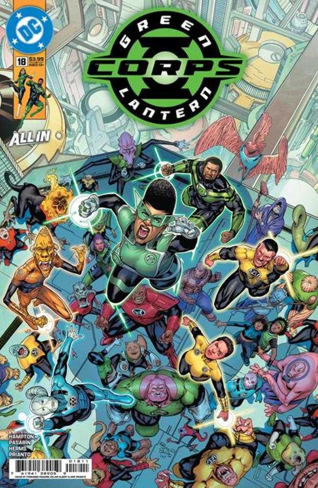 GREEN LANTERN CORPS #18 COVER A FERNANDO PASARIN (DC 2026) 1st Print Comic