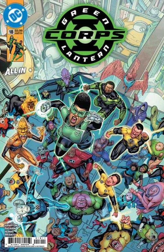GREEN LANTERN CORPS #18 COVER A FERNANDO PASARIN (DC 2026) 1st Print Comic