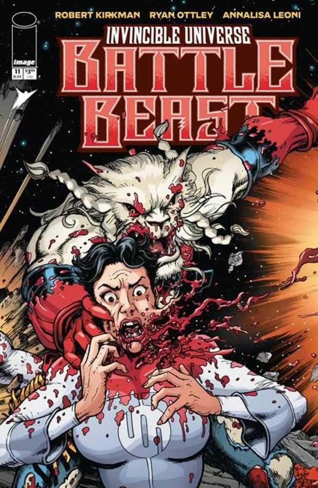 INVINCIBLE UNIVERSE BATTLE BEAST #11 COVER C 1:10 CHRIS BURNHAM & BRIAN REBER