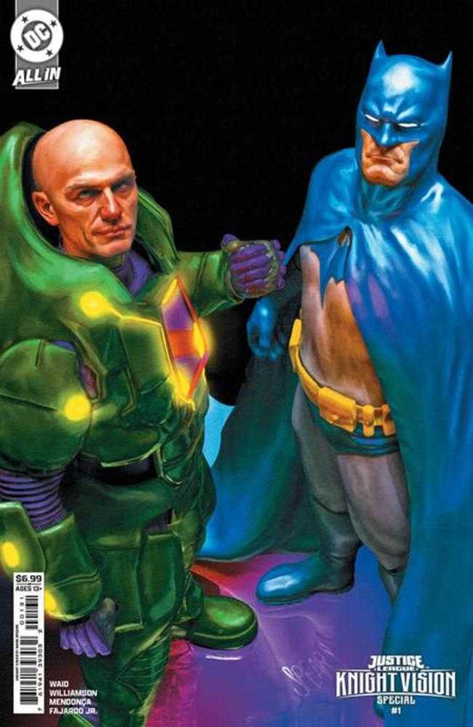 JUSTICE LEAGUE KNIGHT VISION SPECIAL #1 (ONE SHOT) COVER C MARK SPEARS CARD STOC