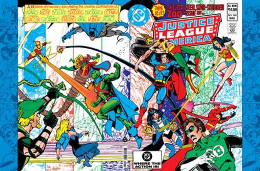 JUSTICE LEAGUE OF AMERICA #200 FACSIMILE EDITION COVER A GEORGE PEREZ