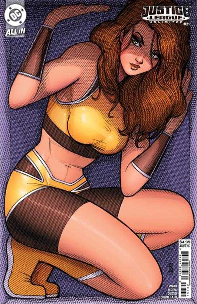 JUSTICE LEAGUE UNLIMITED #21 COVER C NATHAN SZERDY CARD STOCK VARIANT