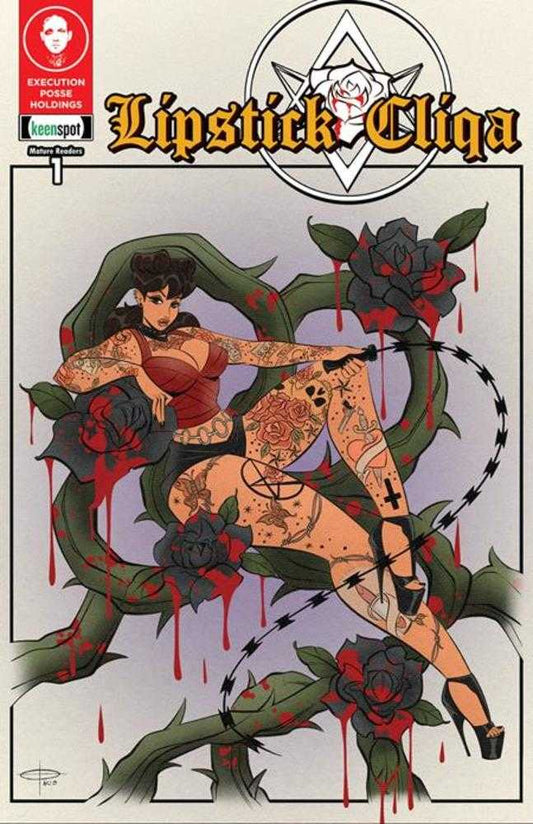 LIPSTICK CLIQA DELUXE EDITION #1 COVER A BLOODKNOTCOLLECTIVE (MATURE)