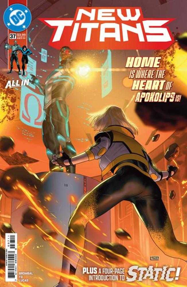 NEW TITANS #37 COVER A TAURIN CLARKE (DC 2026) 1st Print Comic