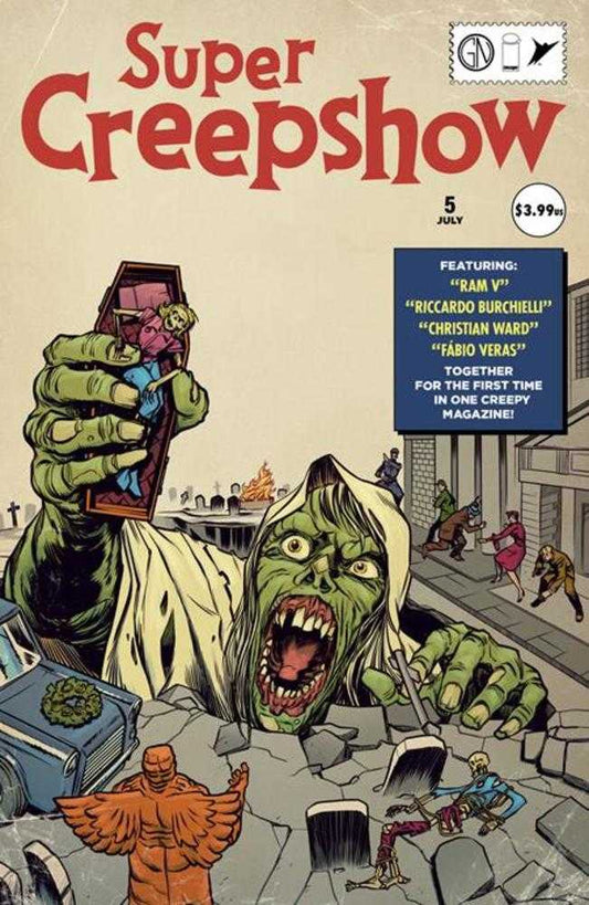 SUPER CREEPSHOW #5 COVER A PYE PARR (MATURE) (Image 2026) 1st Print Comic