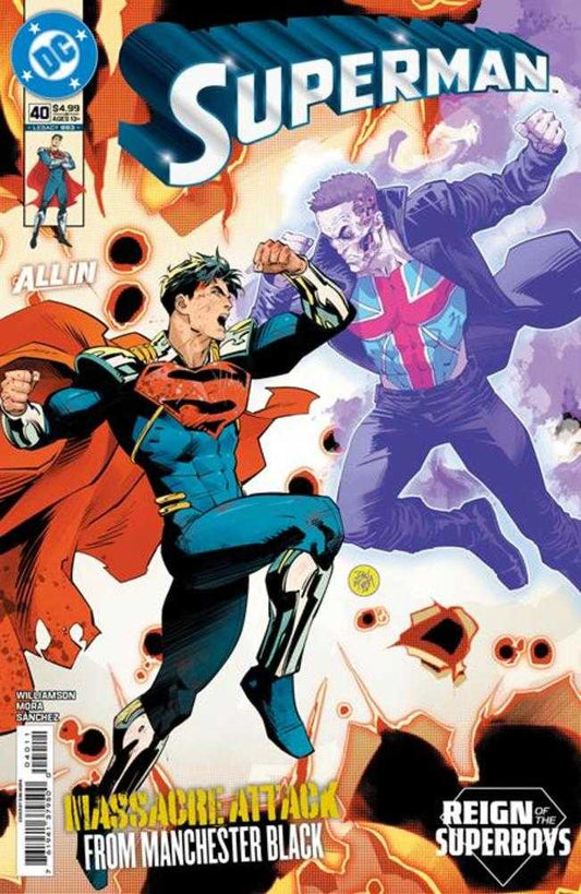 SUPERMAN #40 COVER A DAN MORA (DC 2026) 1st Print Comic